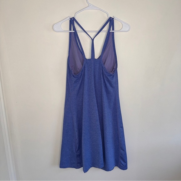 Patagonia Blue/Purple Strappy Back Athleisure Tennis Golf Dress Size M - Picture 3 of 6